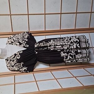 Women Brown/Tan Just Love V Cut Front & Back in a Size Large